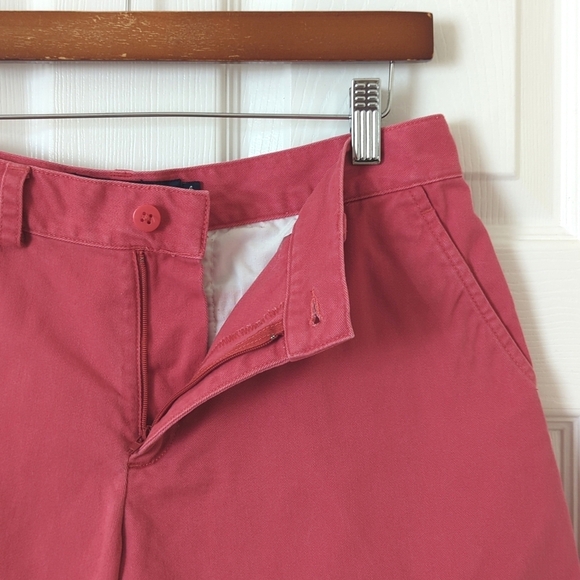 Ralph Lauren Sport Y2K Vintage Mid Rise Relaxed Fit Twill Shorts Faded Red 4 - Picture 3 of 10